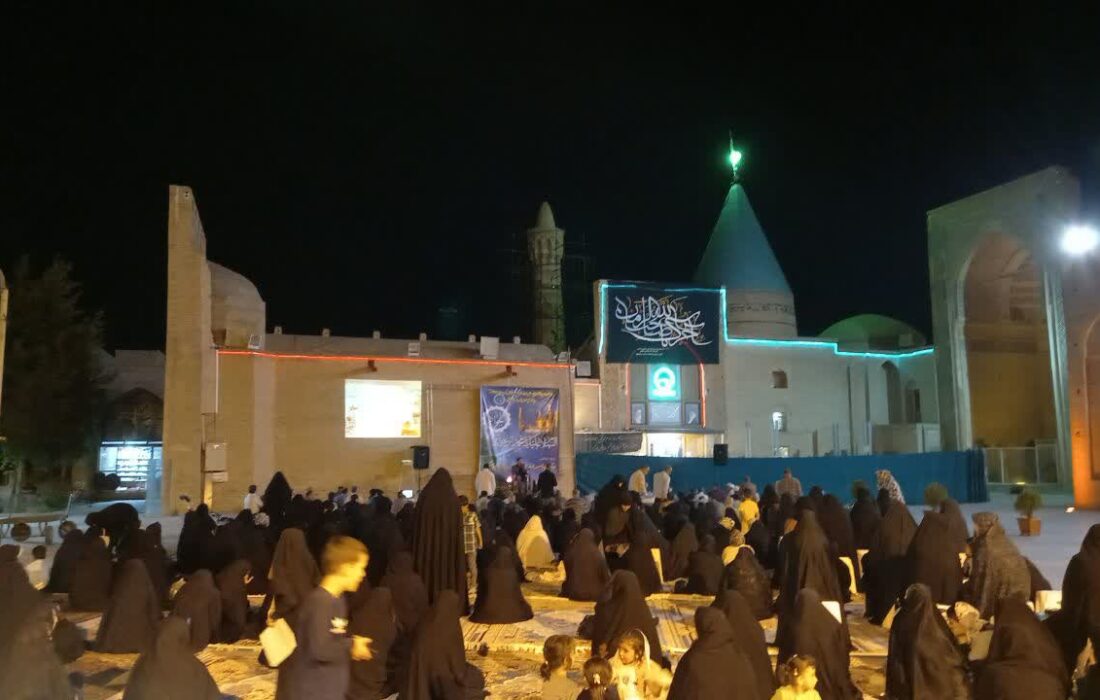 مراسم عزاداری شهادت امام جواد علیه السلام در آستان امام زاده محمد بن جعفر صادق بسطام