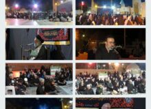 گزارش تصویری شب ۶ محرم  در صحن امامزاده محمد بسطام