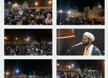 گزارش تصویری مراسم دعای کمیل در آستان مقدس امامزاده محمد (ع) بسطام