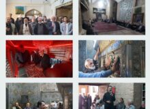 غبار روبی امامزاده محمد بسطام