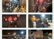 گزارش تصویری عزاداری شب هفتم دهه آخر صفر در بسطام