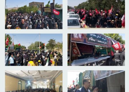 موکب امامزاده محمد بسطام در مسیر پیاده‌روی اربعین بسطام
