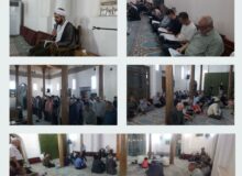 گزارش تصویری مراسم دعای کمیل در آستان مقدس امامزاده محمد و بایزید بسطامی
